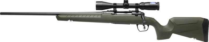 SAVAGE AXIS 2 XP 243 20" LH - COMPACT W/3-9X40 MATTE/GREEN<
