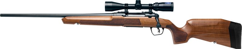 SAVAGE AXIS 2 XP 243 22" LH - W/3-9X40 MATTE/HARDWOOD <