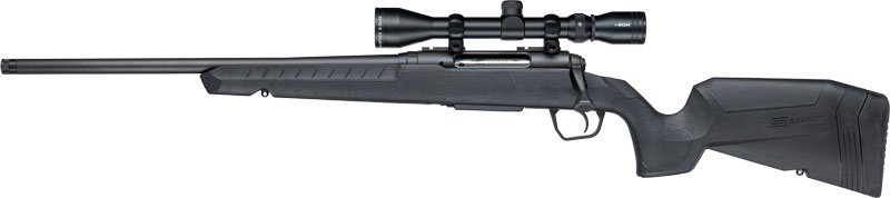 SAVAGE AXIS XP 270 20" LH - THREADED W/3-9X40 BLACK/BLACK