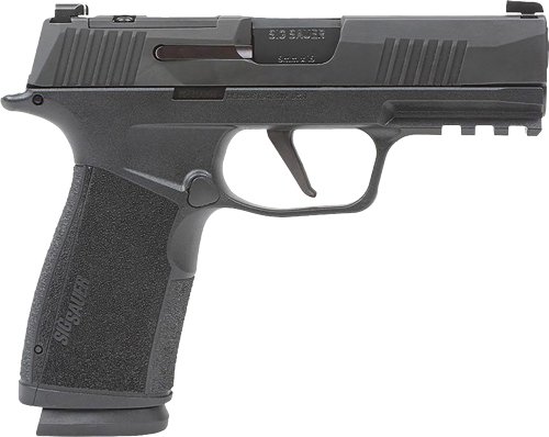 SIG P365X MACRO COMP 9MM 3.7" - XRAY3 OR (2)10RD POLY/BLACK