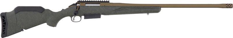 RUGER AMERICAN GENII PREDATOR - 450 BUSHMASTER 22" BRONZE GRN
