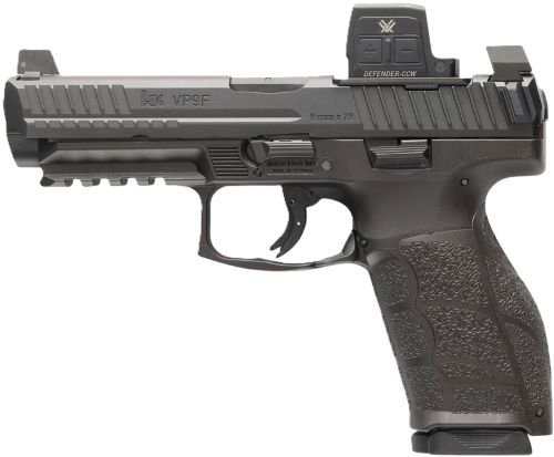 HK VP9A1 F OE VORTEX DEFENDER - 9MM 4.5" BBL 2-15RD MAGS BLACK