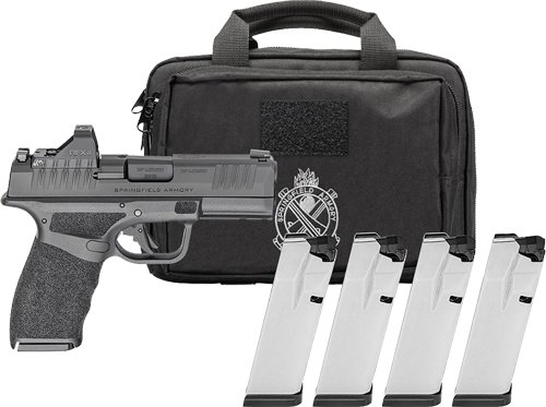 SPRINGFIELD HELLCAT PRO OSP - 9MM 3.8" 10RD CA 4MGS GEAR PAC