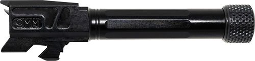 FAXON FITS GLOCK 43/43X BARREL - 9MM MATCH SERIES THREADED BLK