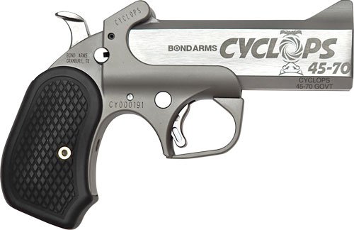 BOND ARMS CYCLOPS 45-70 SS - 4.25" B6 EXTENDED GRIP