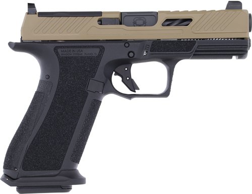 SHADOW SYSTEMS XR920 ELITE 9MM - OPTIC CUT UNTHREADED COYOTE/BL