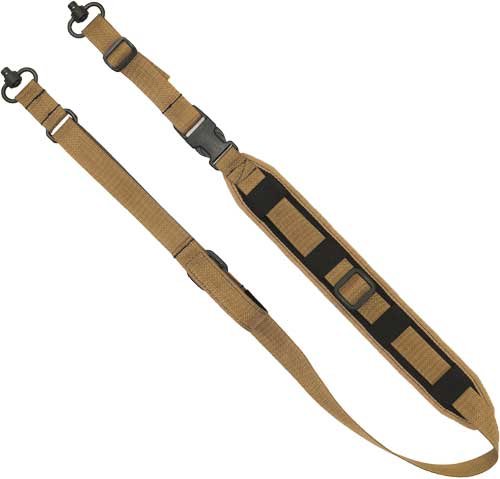 GROVTEC QS 2 POINT SENTINEL - SLING W/ PB SWIVELS COYOTE BRN