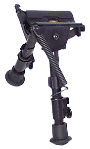 HARRIS BIPOD 6"-9" EXTENSION - LEGS FOR BENCH REST BLACK