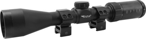 BSA OPTIX SERIES RIFLESCOPE - 3-9X40MM BDC-8 RETICLE BLACK