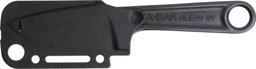 KA-BAR FORGED WRENCH KNIFE - 3" PLAIN EDGE BLACKOUT W/SHTH