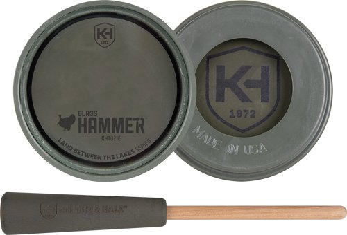 KNIGHT AND HALE HAMMER POT - FRICTION CALL GLASS/PLASTIC