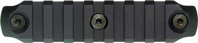 BCM RAIL SECTION--NYLON KEYMOD - 4" RAIL BLACK