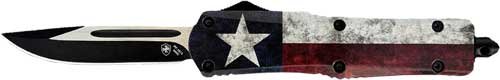 TEMPLAR KNIFE LARGE OTF FULL - CAPTAIN 3.5" BLACK DROP POINT