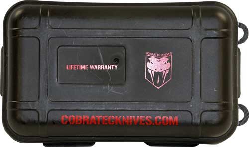 COBRATEC LARGE CTK1 OTF SAND - DISTRESSED CRKTE 3.75" TANTO