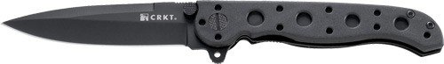 CRKT M16-01KZ 3" FINE EDGE - SPEAR POINT BLACK BLADE
