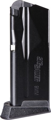 SIG MAGAZINE P365 9MM - 10RD FINGER EXTENSION BLK