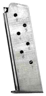 MEC-GAR MAGAZINE 1911 GOVT. - 45ACP 7RD NICKEL