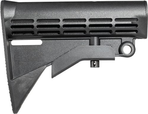 ONE HORSE AR15 BUTTSTOCK - MIL-SPEC 6 POSITION BLACK