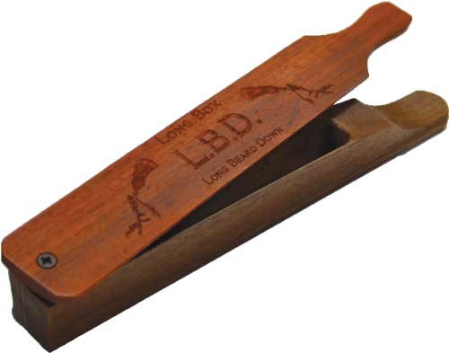 PITTMAN GAME CALLS LBD - LONG BOX CALL PADAUK/WALNUT