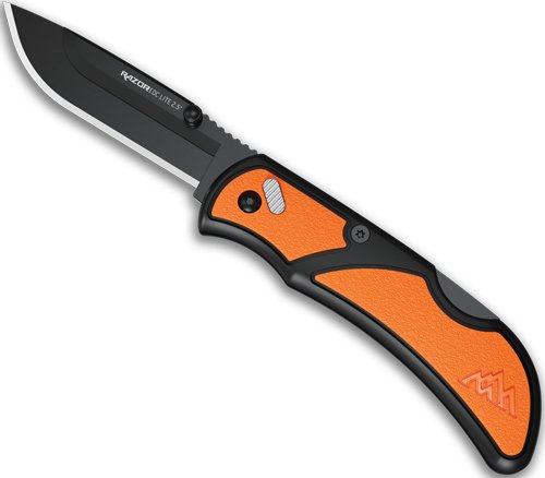 OUTDOOR EDGE RAZOR EDC LITE - 2.5" ORANGE PMS 2 BLACK BLADES