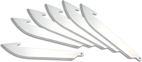 OUTDOOR EDGE 3.5" REPLACEMENT - BLADES 6-PACK SS BLADES