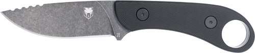 COBRATEC D2 SKINNER 3.75" FULL - TANG BLACK G10 W/KYDEX SHEATH