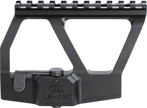 ARSENAL SCOPE MOUNT SM-13K - 5" PICATINNY RAIL AKS-74 BLK