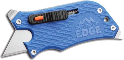 OUTDOOR EDGE SLIDEWINDER - ACCEPTS STND RAZOR BLDS BLUE