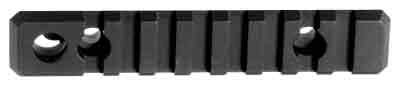 TROY RAIL SECTION 4.2" BLACK - QUICK-ATTACH W/QD SWIVEL HOLE