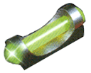 TRUGLO SIGHT FAT BEAD 6-48 - THREAD FIBER OPTIC GREEN