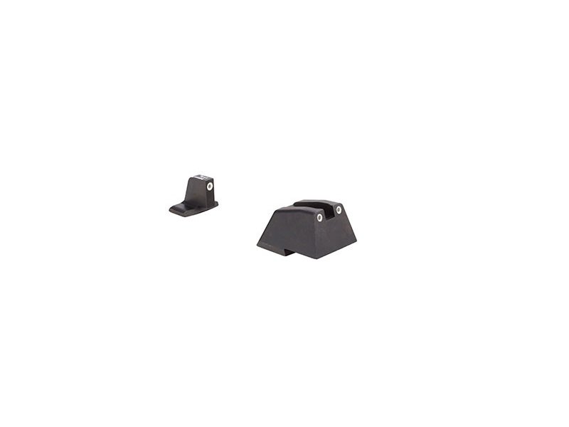 TRIJICON 3 DOT SUPP NS H&K WHITE/WHITE