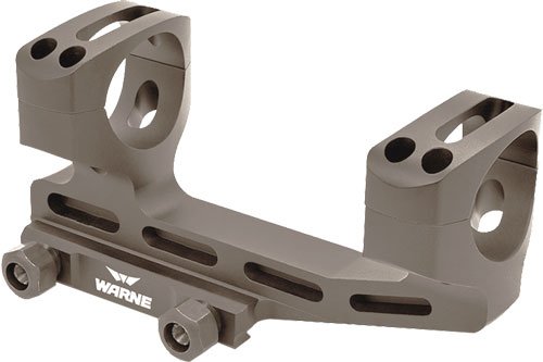 WARNE X-SKEL 1.9" SUPER HIGH - MOUNT 34MM PICATINNY DARK ERT