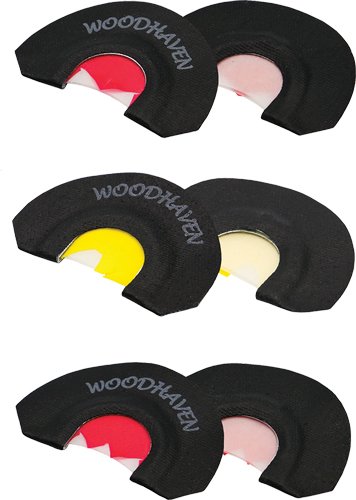 WOODHAVEN CUSTOM CALLS PURE - TURKEY 3-PACK MOUTH CALLS
