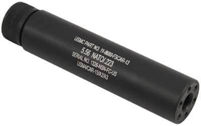 GUNTEC AR15 SLIP OVER FAKE - SUPPRESSOR BLACK