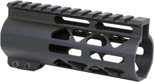 GUNTEC AIR-LOK HANDGUARD - 5" M-LOK BLACK