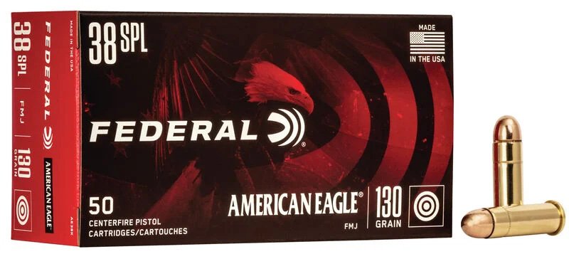 FDR 38SP 130GR AE FMJ 50RD
