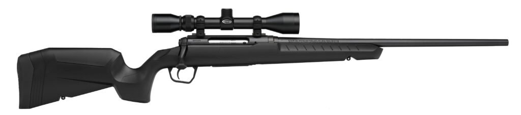 SAVAGE ARMS AXIS 350LEG BL/SYN 18" PKG   #