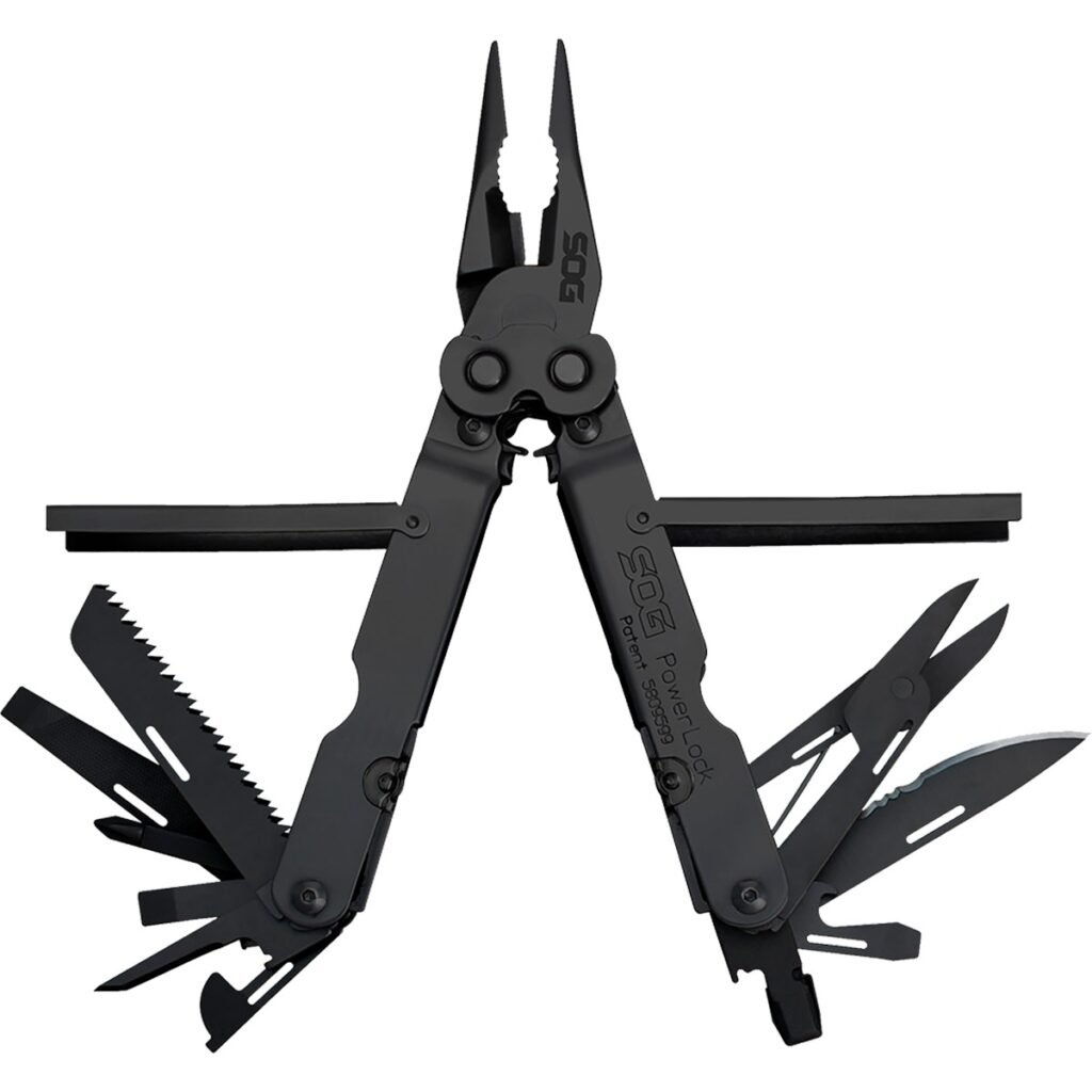 SOG POWERLOCK EOD BLK SCISSORS