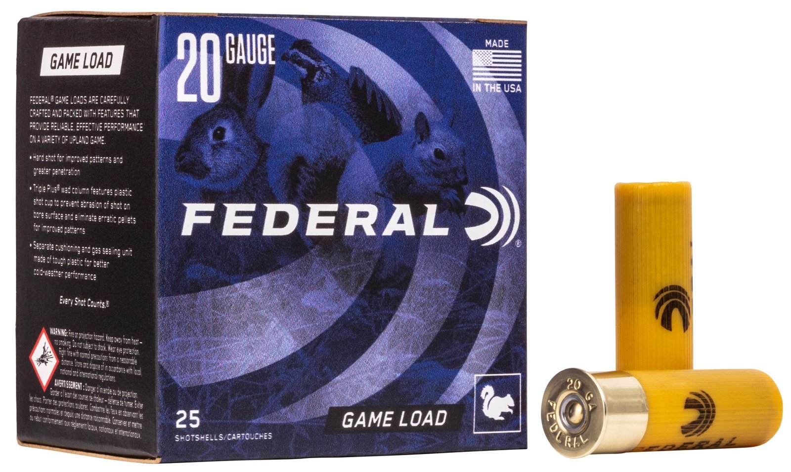 FDR 20G GAME 2.75-.875-8 25RD
