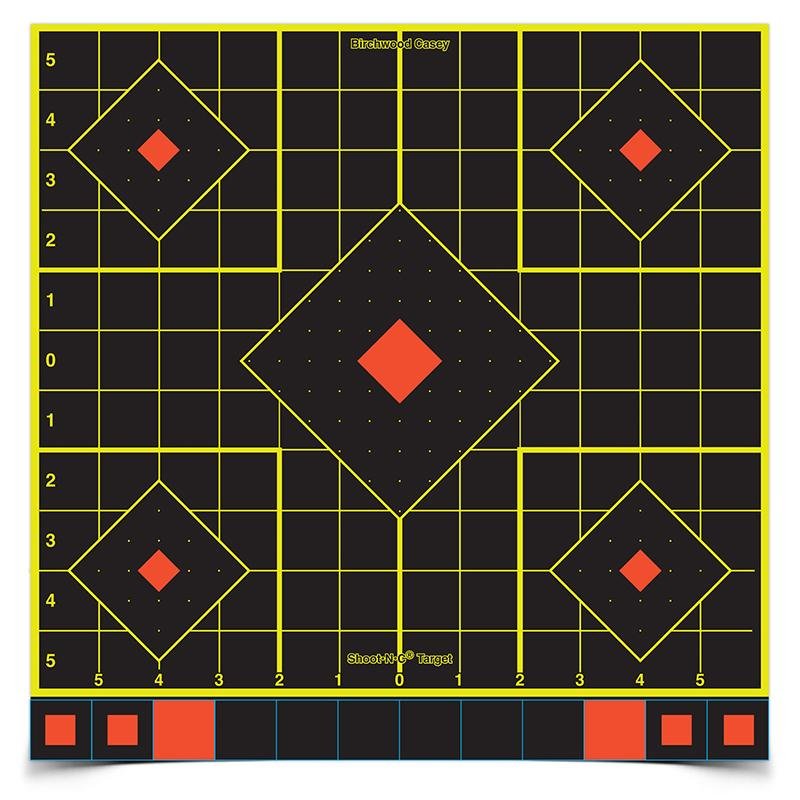 Birchwood Casey SHOOT NC 12 in Sight-In 12 Targets and 144 Pasters