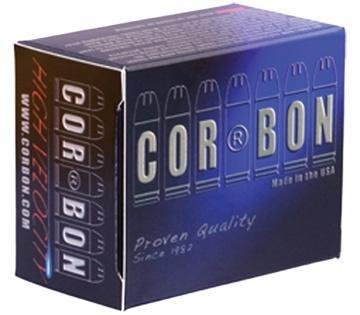 Corbon Self-Defense JHP Handgun Ammunition 9mm Luger +p 90 gr JHP 1500 fps 20/ct