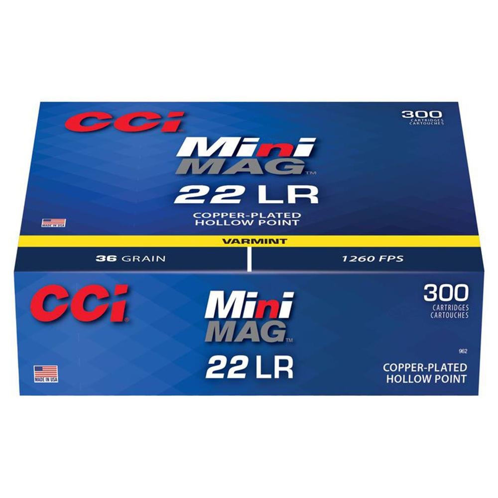 CCI Signature Mini-Mag .22 LR Signature Mini-Mag 36 gr CPHP 300/rd