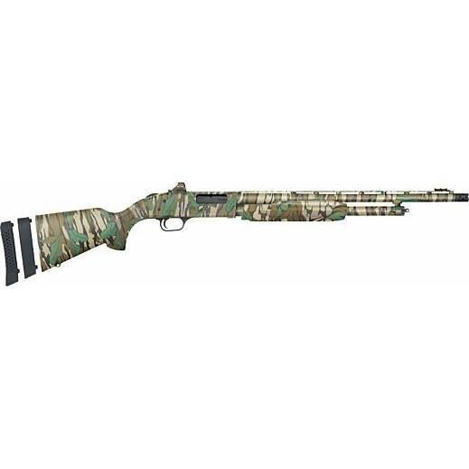 Mossberg 500 Super Bantam Shotgun 20 ga 3" Chamber 5rd Magazine 20" Barrel Mossy Oak Greenleaf with Holosun HS407K