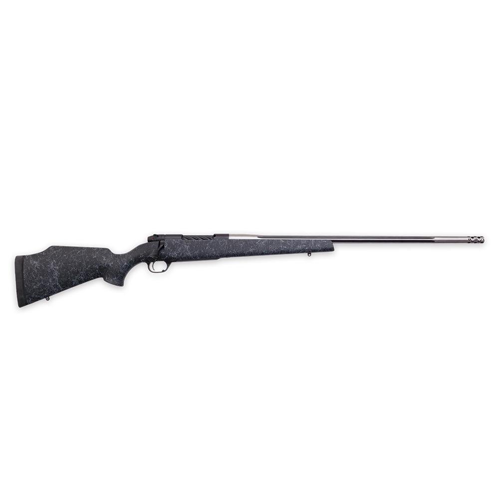 Weatherby Mark V Accumark Rifle 30-378 Wby Mag 2rd Capacity 26" 5/8x24 Threaded Barrel Black Fiberglass Stock