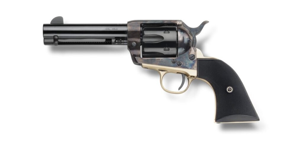 Pietta 1873 Gunfighter Handgun .357 Mag 6rd Capacity 4.75" Barrel Black Grips