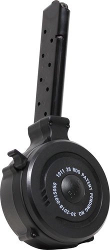 IVER JOHNSON MAGAZINE 1911 FS - 45ACP 28RD DRUM BLACK
