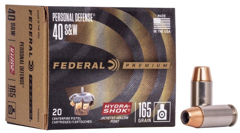 FDR 40SW 165GR HYDSHK 20RD