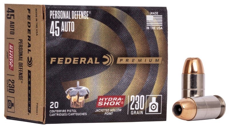 FDR 45AP 230GR HYDSHK 20RD