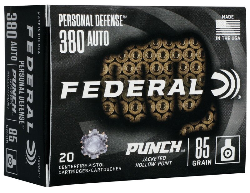 FDR 380 85GR PUNCH JHP 20RD