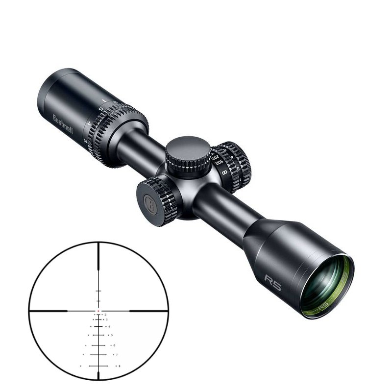 BUSHNELL R5 3-9X40 DOA-LRH800 BLK ILL